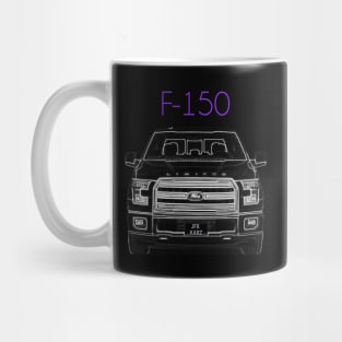 F150 Limited Pick Up Front & Rear Tee Mug